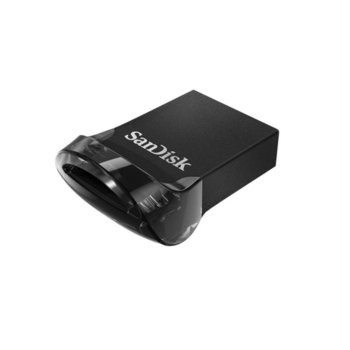 Памет 128GB USB Flash Drive, SanDisk Ultra Fit, USB 3.1, черна | JAR Computers 128GB SanDisk ULTRA FIT SDCZ430-128G-G46