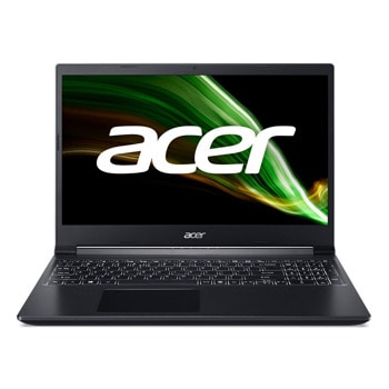 Лаптоп Acer Aspire 7 A715-42G-R8UF (NH.QBFEX.006_NP.ACC11.029) с подарък раница и мишка Acer, шестядрен AMD Ryzen 5 5500U 2.1/4.0GHz, 15.6" (39.62 cm) Full HD Anti-Glare Display & GF GTX 1650 4GB, (HDMI), 8GB DDR4, 512GB SSD, 1x USB 3.1 Type-C, Linux | JAR Computers Acer Aspire 7 A715-42G-R8UF
