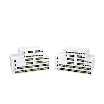 Cisco CBS350 Managed 24-port SFP+, 4x10GE Shared