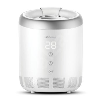 Овлажнител Rohnson R 9503, 6 л. резервоар, LED дисплей, таймер, 3 нива на овлажняване, керамичен филтър за водата, бял | JAR Computers Rohnson R 9503
