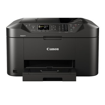 Мултифункционално мастиленоструйно устройство Canon MAXIFY MB2150, цветен, принтер/копир/скенер/факс, 600 x 1200 dpi, 19стр/мин, Wi-Fi, USB, A4 image