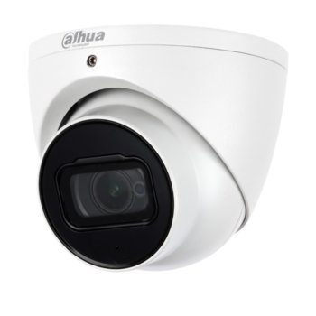 HDCVI камера Dahua HAC-HDW2802T-A-0280B, куполна камера, 8 Mpix (4К(3840x2160/15fps)), 2.8mm обектив, IR осветеност (до 50 метра), външна IP67 защита, вграден микрофон | JAR Computers Dahua HAC-HDW2802T-A-0280B