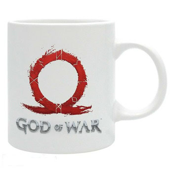 Чаша ABYstyle God of War Logo, 320ml, керамична, бяла | JAR Computers ABYstyle God of War Logo MG2735