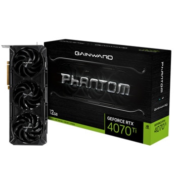 Видео карта GeForce RTX 4070 Ti, 12GB, Gainward Phantom, PCI-Express Gen 4 x16, GDDR6X, 192 bits, DisplayPort, HDMI | JAR Computers GW RTX 4070 Ti Phantom 12G
