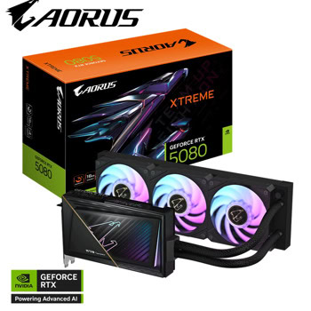 Видео карта Nvidia GF RTX 5080, 16GB, Gigabyte Aorus Xtreme Waterforce, PCI-E 5.0, GDDR7, 256-bit, DisplayPort, HDMI | JAR Computers Gigabyte GF RTX 5080 Aorus Xtreme Waterforce