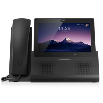 VoIP телефон Ubiquiti UTP-TOUCHMAX, 7" цветен сензорен дисплей, 5Mpix(2592x1944) камера, 2x RJ-45, PoE+, Wi-Fi, Bluetooth, USB-C, черен | JAR Computers Ubiquiti UTP-TOUCHMAX