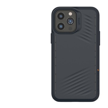 Калъф за Apple iPhone 13 Pro Max, пластмаса, Gear4 Vancouver Snap, антимикробен, MagSafe, черен | JAR Computers Gear4 Vancouver Snap iPhone 13 Pro Max Black