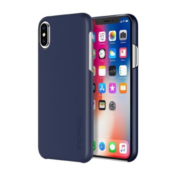 Калъф за Apple iPhone XS, поликарбонатов, Incipio Feather IPH-1643-MDNT, тъмносин | JAR Computers Incipio Feather IPH-1643-MDNT