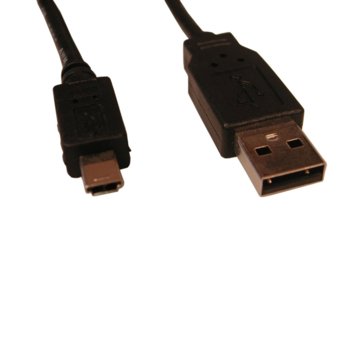 Кабел USB, miniA -> Aм, 1.8m