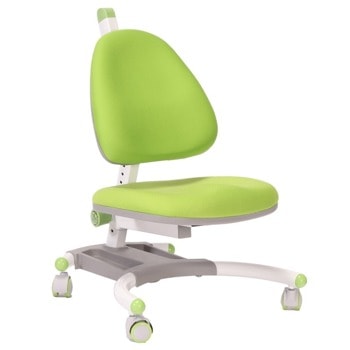 Детски стол RFG Ergo Tech, до 120кг, дамаска, регулиране на височината, ергономичен, база против обръщане, зелен image