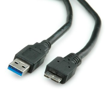 ROLINE USB A(м) към USB Micro B 10-pin 11.02.8873