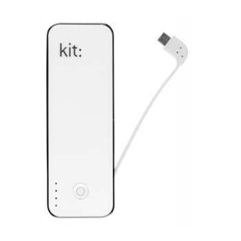 KitSound Power Bank with Micro SD Card Reader