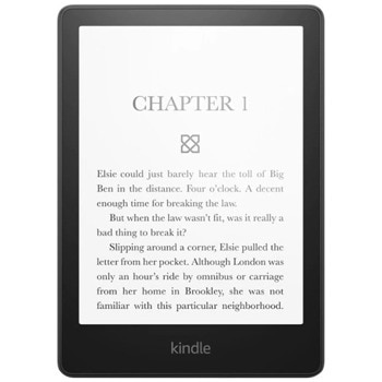 Електронна книга Amazon Kindle Paperwhite, 6.8" (17.272 cm) E-ink сензорен екран, 8GB Flash памет, Wi-Fi, Bluetooth, черна image