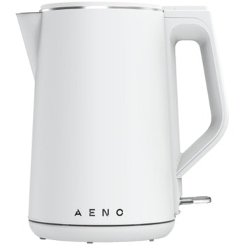 Електрическа кана Aeno Electric Kettle EK2 AEK0002, вместимост 1.5 л., 2200W, бяла | JAR Computers Aeno Electric Kettle EK2 AEK0002