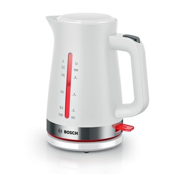 Електрическа кана Bosch TWK4M221, 1.7 л. вместимост, 2400W, бяла | JAR Computers Електрическа кана Bosch TWK4M221