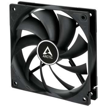 Вентилатор 120mm, Arctic F12 Black (ACFAN00201A), 3-pin, 1350 rpm | JAR Computers Arctic Fan F12 (black) ACFAN00201A