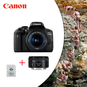 Canon EOS 750D 18-55 50mm 8GB WiFi