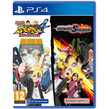 Игра за конзола Naruto Shippuden Ultimate Ninja Storm 4: Road to Boruto + Naruto To Boruto: Shinobi Striker, за PS4 | JAR Computers Naruto S UNS4:RtB + NtoB:SS PS4
