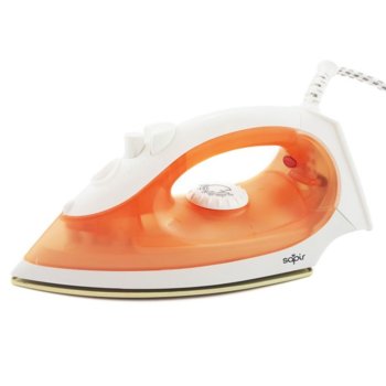 Парна ютия Sapir SP 1050 AKC, 2000W, керамична плоча, термостат, бяло/оранжева | JAR Computers Sapir SP 1050 AKC бяло/оранжева