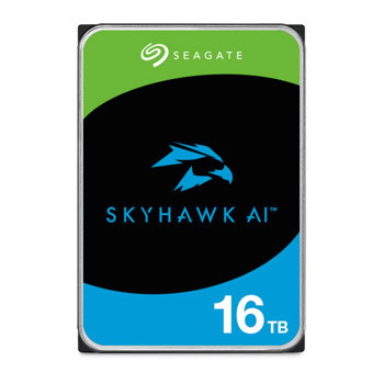 Твърд диск 16TB, Seagate SkyHawk AI, SATA 6Gb/s, 7200 rpm, 512MB кеш, 3.5" (8.89 cm) | JAR Computers Seagate 16TB SkyHawk AI ST16000VE004