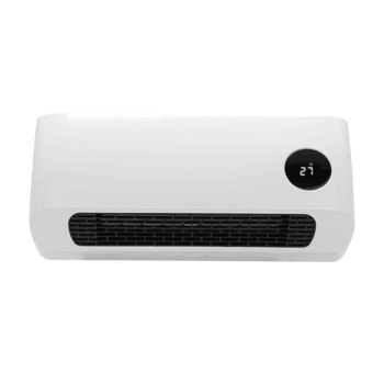Керамична печка Elite EHH-1380, 2000W, за стена, 2 степени на мощност, термичен прекъсвач, таймер, интелигентна функция за отворен прозорец, Wi-Fi, бяла | JAR Computers Elite EHH-1380