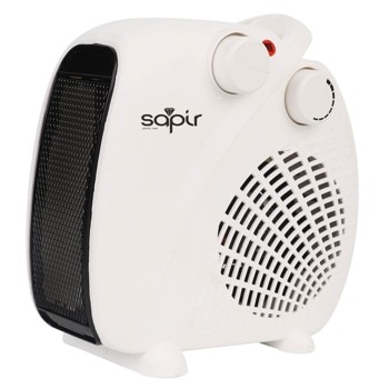 Вентилаторна печка SAPIR SP 1970 C, 2000W, 3 степени, терморегулатор, защита от прегряване, бяла image