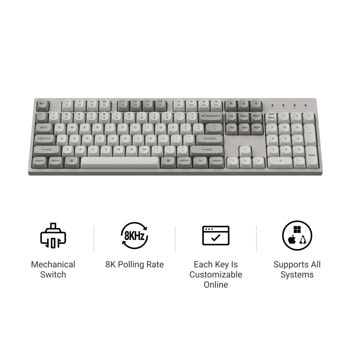 keychron c2 pro 8k qmk super brown switch