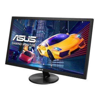Монитор Asus VP248H, 24" (60.96 cm) TN панел, 75Hz, Full HD, 1ms, 100000000:1, 250 cd/m2, HDMI, VGA | JAR Computers Asus VP248H