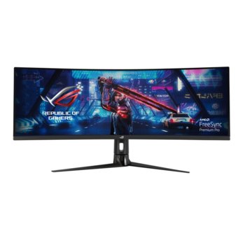 Монитор Asus ROG STRIX XG43VQ, 43" (109.22 cm) VA панел, 120Hz, Ultra HD, 1ms, 450cd/m2, HDMI, DisplayPort, USB | JAR Computers Asus ROG STRIX XG43VQ