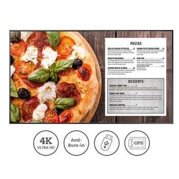 Публичен дисплей AG Neovo QM-65, 64.5" (163.83 cm) 4K/UHD дисплей, DisplayPort, HDMI, VGA, USB, LAN | JAR Computers AG Neovo QM-65