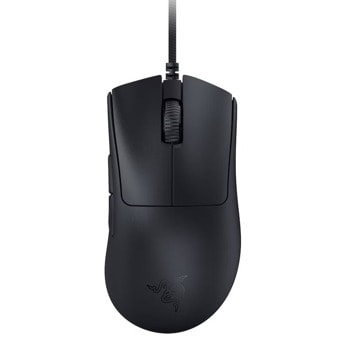 Мишка Razer DeathAdder V3 (RZ01-04640100-R3M1), оптична (30 000 DPI), USB, черна, гейминг, 6 програмируеми бутона | JAR Computers Razer DeathAdder V3 RZ01-04640100-R3M1