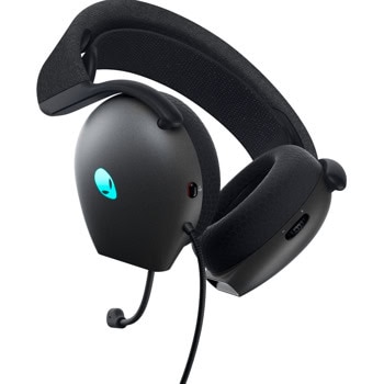 слушалки alienware aw520h dark черни