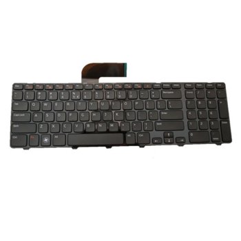 Клавиатура за лаптоп Dell, съвместима със серия Inspiron 5720 7720 N7110, US/UK | JAR Computers Клавиатура за Dell Inspiron 5720 7720 N7110 US/UK