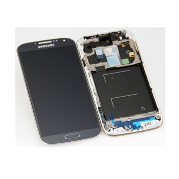 Samsung Galaxy S4, LCD with touch and frame, Black