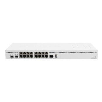 Суич MikroTik CCR2004-16G-2S+, 1000 Mbps, 16 порта 1000 Mbps, 2x SFP+ | JAR Computers MikroTik CCR2004-16G-2S+