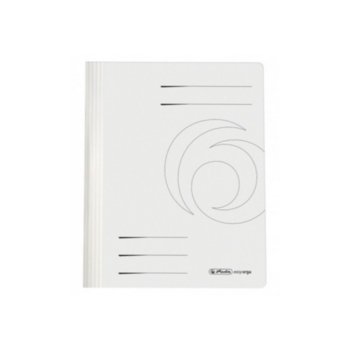 Папка от картон Herlitz Easyorga, с машинка, бяла | JAR Computers Herlitz Папка