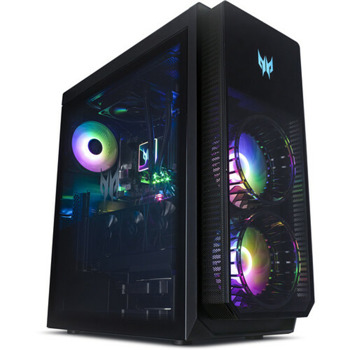 Настолен компютър Acer Predator PO7-640 (DG.E2TEX.00M), дванадесетядрен Alder Lake Intel Core i7-12700K 2.7/5.0 GHz, NVIDIA GeForce RTX 3080 10GB, 16GB DDR5, 1TB SSD, 1x USB 3.2 Gen2x2 Type C, No OS | JAR Computers Acer Predator PO7-640 DG.E2TEX.00M