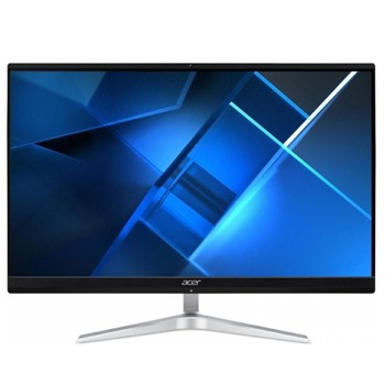 All In One компютър Acer Veriton EZ2740G (DQ.VUKEX.009), двуядрен Tiger Lake Intel Core i3-1115G4 3.0/4.1 GHz, 23.8" (60.45 cm) Full HD 250 nits, LED Backlight Display, 8GB DDR4, 256GB SSD, 2x USB 3.2, No OS | JAR Computers Acer Veriton EZ2740G DQ.VUKEX.009
