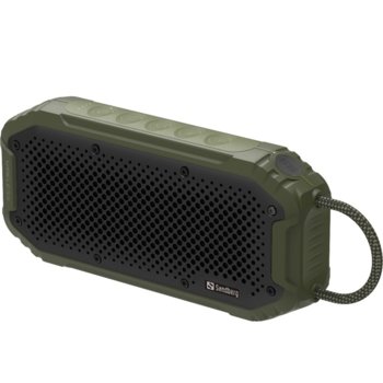 Тонколона Sandberg, 2.0, 20W, Bluetooth, зелена, 5200mAh батерия | JAR Computers Sandberg Waterproof Bluetooth Speaker 450 10