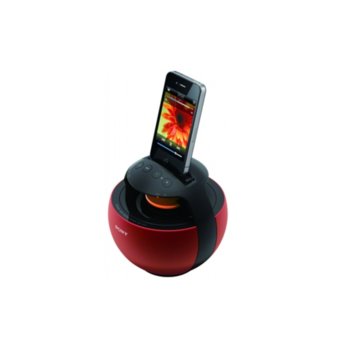 Sony RDP-V20IP 360° Sound iPod iPhone (Red)