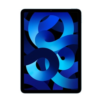 Таблет Apple iPad Air 5 Wi-Fi (MM9N3HC/A)(син), 10.9" (27.69 cm)True Tone дисплей, осемядрен Apple M1 3.2 GHz, 8GB RAM, 256GB Flash памет, 12 & 12 Mpix камера, iPadOS image