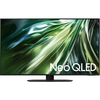 Телевизор Samsung QE-43QN90DAT (2024), 43" (109.22cm) 4K/UHD QLED Smart TV, HDR, 100Hz, Dolby Atmos, 4K AI Upscale, DVB-T2/C/S2, Wi-Fi, Bluetooth, LAN, 4x HDMI, 2x USB | JAR Computers Samsung 43QN90D QE43QN90DATXXH