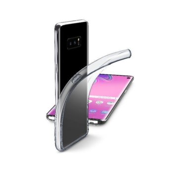 Калъф за Samsung Galaxy S10e, Cellular Line Fine, силикон, черен | JAR Computers Cellular Line Fine for Samsung Galaxy S10e