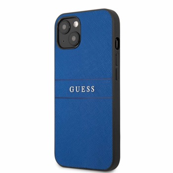 Guess Saffiano PU Leather Hard Case GUHCP13MPSASBB