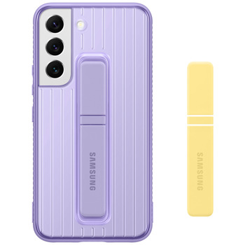 Samsung S22 S901 Protective Standing Cover Lavende