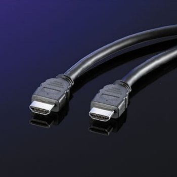 Кабел Roline, HDMI(м) към HDMI(м), 2.0m | JAR Computers HDMI (м) към HDMI (м) 2.0м 11.04.5527