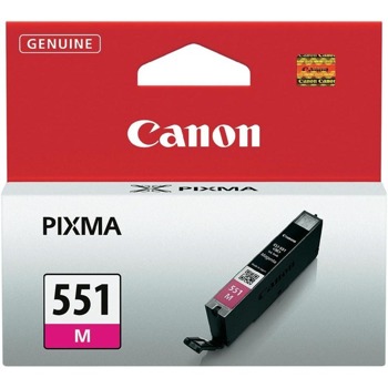 ГЛАВА CANON PIXMA IP 7250, PIXMA MG 5450, PIXMA MG 6350 - Magenta ink tank - CLI-551M - P№ 6510B001 - заб.: 300p, bulk image