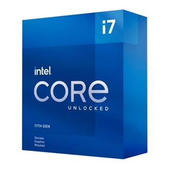 Процесор Intel Core i7-11700K, осемядрен (3.6/5.0 GHz, 16MB, 1300MHz графична честота, LGA1200) Box, без охлаждане | JAR Computers Intel BX8070811700K