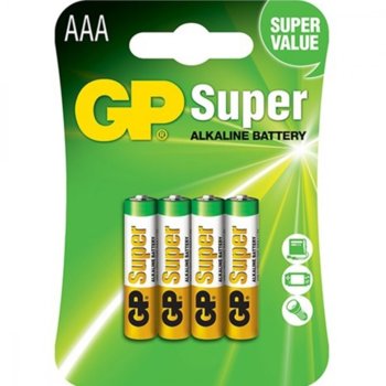 GP Super 24A-2U4 AAA 1.5V 4бр