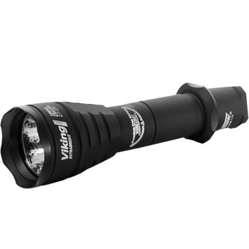 Фенер Armytek Viking Pro XHP50 White, 1800 lm, IP68, 9 режима, черен | JAR Computers Фенер Armytek Viking Pro XHP50 White + батерия